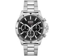 Boss Troper 45 Mm Watch Silver Men