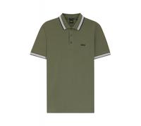 BOSS Mens Paddy Contrast-Logo Paddy Polo Shirt in Cotton piqué