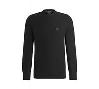 Hugo Boss 50527584 Anion Textured Knit Design Patch Logo Ribbed Crew Neck Jumper