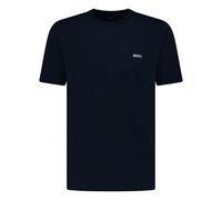 BOSS Mens Tee Stretch-Cotton Regular-fit T-Shirt with Contrast Logo