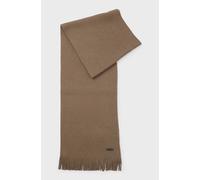 Hugo Boss - Albas Open Green Raschel-knit Scarf In Wool 50495340 361