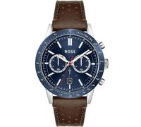 Hugo Boss Allure 1513921 Men's Watch - 44mm Blue Dial Leather