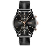 Hugo Boss Associate 1513811 Men's Chronograph Watch - 42mm Black Dial with Mesh Bracelet