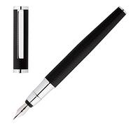 Hugo Boss Ballpoint Pen Formation Herringbone Chrome