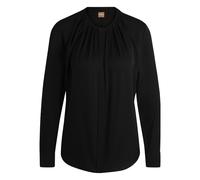 Hugo Boss Banorah Women’s Designer Silk Blouse Black
