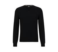 Hugo Boss Black Mens Baram-l V-neck Knitwear Cotton - Size 3XL
