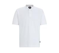 Hugo Boss Black Mens Parlay 210 Polo Shirt White - Size Medium