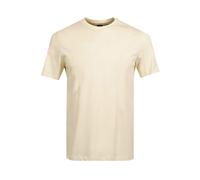 Hugo Boss Black Mens Thompson 01 T Shirt Open White - Beige Cotton - Size 2XL