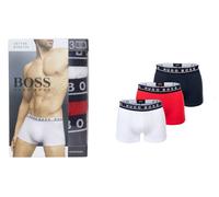 Hugo BOSS black white red 3pack stretch cotton boxer brief trunk underwear L XXL