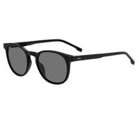 Hugo Boss BOSS 0922/S 807/IR Man Sunglasses Acetate Black Grey Round