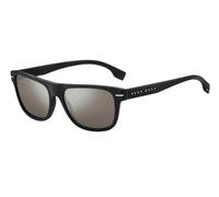 Hugo Boss BOSS 1322/S 124/T4 Man Sunglasses Acetate Black-opaque Silver Squared Normal Mirror