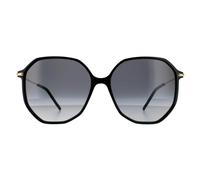 Hugo Boss Round Womens Black Gold Dark Grey Gradient 90041091 - One Size