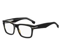 HUGO BOSS BOSS 1720 QF6 BLACK STRIPED WHITE 53/20/150 MAN Eyewear Frame