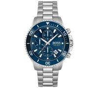 Hugo Boss BOSS Admiral 1513907 Men's Chronograph Watch - 46mm Blue Dial Steel Bracelet