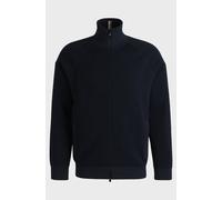 Hugo Boss - Boss - H-domico Full Zip Cardigan In Cotton & Virgin Wool In Dark Blue 50519629 404 - M