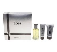 Hugo Boss BOTTLED Gift Set for Men 100ml (3.3 Fl.Oz) EDT Spray, 75ml (