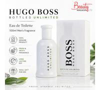 Hugo Boss Bottled Unlimited Eau De Toilette For Men 100 ML