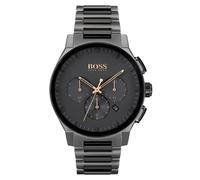 Hugo Boss Commissioner 1513814 Men's Chronograph Watch - 44mm Grey Dial Steel Bracelet