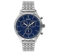 Hugo Boss Companion 1513653 Men's Watch - 44mm Blue Dial Stainless Steel