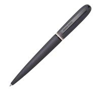 BOSS Brushed ballpoint pen with signature-stripe ring - Style Ballpoint pen Contour Iconic, 58122617 Dark Grey pcs.