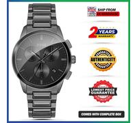 Hugo Boss Grey Mens Chronograph Watch Dapper 1513929