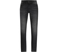 Hugo Boss Delaware Regular Rise Slim Fit Dark Grey Jeans