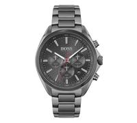 Hugo Boss Distinct Chronograph Grey Dial Grey IP Stainless Steel Men's Watch 1513858