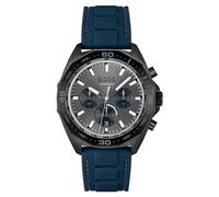 Hugo Boss Energy 1513972 Men's Chronograph Watch - 44mm Grey Dial Blue Silicone Strap