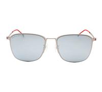Hugo Boss Extra White ML Lens Matte Ruthenium Silver Sunglasses - One Size