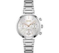 Hugo Boss Flawless HB1502530 Women's Multifunction Watch - 36mm Silver Dial Silver Bracelet