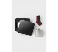 Hugo Boss Gift Set - Two Pairs of Socks and Hip Flask - O/S