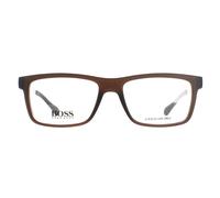 HUGO BOSS BOSS 0870 MATT BROWN DARK RUTHENIUM 54/17/145 MAN Eyewear Frame