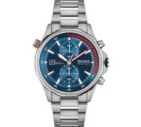 Hugo Boss Globetrotter Chronograph Blue Dial Men's Watch 1513823