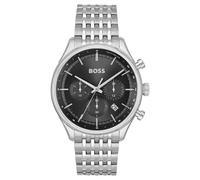 Hugo Boss Gregor 1514082 Men's Watch - 45mm Black Dial Steel Bracelet