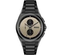 Hugo Boss Gregory 1514043 Men's Chronograph Watch - 44mm Brown Dial Steel Bracelet