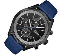 HUGO BOSS HB1513563 GRAND PRIX MENS CHRNOGRAPH WATCH BLUE STRAP BRAND NEW IN BOX