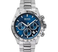 Hugo Boss HB1513755 Hero Sport Lux Men's Silver Stainless Chrono Watch UK Stock