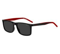 Hugo Boss HG 1337/S 807/IR Man Sunglasses Acetate Black Grey Squared Normal