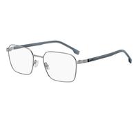 BOSS 1702 9T9 Men's Eyeglasses Silver Size 55 (Frame Only) - Blue Light Block Available