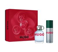 Hugo-Boss Hugo-mens-fragrances Hugo-ManGift set Eau de Toilette Spray 75 ml + Deospray 150 ml