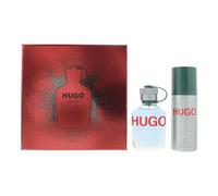 Hugo Boss Hugo Man Eau De Toilette Gift Set 75ml Eau De Toilette + 150ml Deodorant Spray