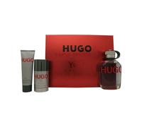 Hugo Boss Hugo Man Gift Set 125ml EDT, 75ml Deodorant Stick & 50ml Shower Gel