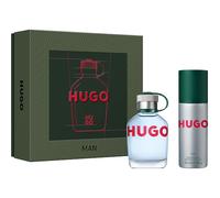 Hugo-Boss Hugo-mens-fragrances Hugo-ManGift set Eau de Toilette Spray 75 ml + Deodorant Spray 150 ml