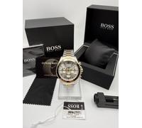 Hugo Boss Ikon 1512960 Men’s Chronograph Watch Black Dial Tachymeter Mint