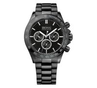 Hugo Boss Ikon HB1512961 Men's Chronograph Watch - 44mm Black Dial PVD Bracelet
