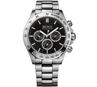 Hugo Boss Ikon Men's Chronograph Watch HB1512965 - 44mm Black Dial