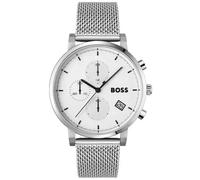 Hugo Boss Integrity 1513933 Men's Watch - 43mm White Dial Mesh Bracelet