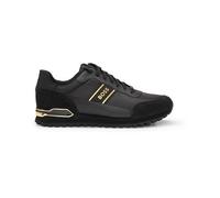 BOSS Mixed-material trainers with mesh details and branding - Style Jonah_Runn_meth, 50513195 Black 9