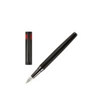 Hugo Boss Loop Diamond HSW3672A Fountain Pen Brass Black Length 14.7cm Nib Size M