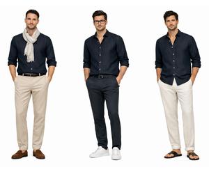 Hugo Boss Lukas Natural Linen Shirt Men Shirt Regular Fit Iconic Wow L